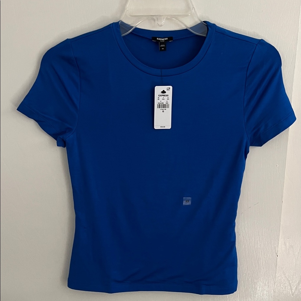 Supersoft Fitted Double Layer Crew Neck Tee